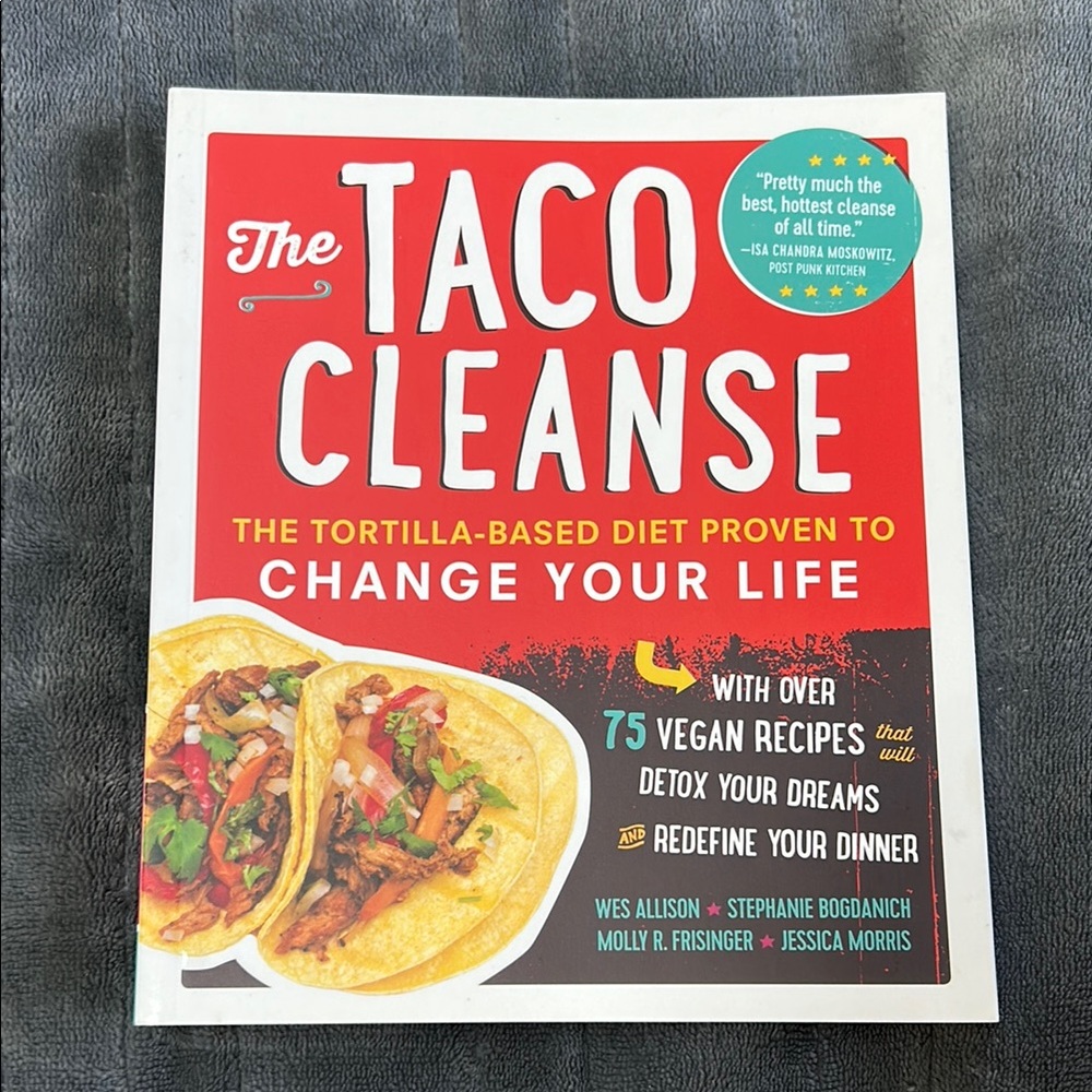 The Taco Cleanse Cookbook - Red Cover